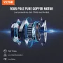 7 CFM Vacuum Pump Air Conditioning Vacuum Pump 2 Stage Rotary Vane HVAC