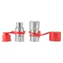 1/2 "Flat ansigt Hydrauliske koblinger 1/2" NPT SKID STEMÆRKNING
