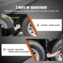 Wheel Chock Stabilizer 2 sæt til RV -rejsetrailere med