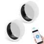 2 stk 6,5 '' Bluetooth-loftshøjttalere 150W Flush Mount