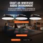 200mm(8 Inch) in Ceiling Speakers, 200-Watts, Flush Mount Ceiling & in-Wall Speakers System with 8ΩImpedance 89dB Sensitivity, f