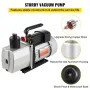 8CFM to-trins Rotary Vane Professional Vacuum Pump 15micron