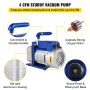 2 gallon vakuumkammer silikone ekspoxy afgasning 4CFM 1/3HP