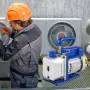 2 gallon vakuumkammer silikone ekspoxy afgasning 4CFM 1/3HP