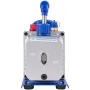 2 Gallon/7.6 L Vacuum Chamber Silicone Epoxy Degassing 4CFM 113L/min 1/3HP Vacuum Pump