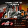 1/2" (1.3 cm) Tapered Hydraulic Couplers 1/2" (1.3 cm) NPT Skid Steer Couplers 4 Dust Caps
