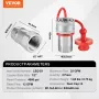 1/2 "konisk hydrauliske koblinger 1/2" NPT glideskoblinger 4