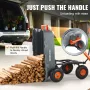 Poly Havevogn Kraftige Havevogne og Vogne 800 lbs 10" Dæk