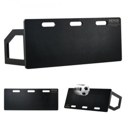 Fodbold rebounder board, 40 "x16" bærbar fodboldvæg med 2 vinkler rebound, sammenfoldelig HDPE tilbageslag rebound bræt, fodbold