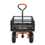Garden Dump Cart Heavy-duty Metal Yard Carts and Wagons 880 lbs/399.2 kg Loading