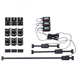 Digital Readout 6'' & 12'' & 24'' Linear Scale 3 Axis DRO Display Kit