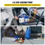 AC Vacuum Pump Manifold Gauge Set 4,8 CFM 5pa HVAC Vacuump Pump