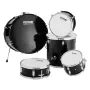 Adult Drum Set, 5-Piece, 22 inches Complete Full Size Drum Kit with Bass Toms Snare Floor Drum Adjustable Throne Stands Cymbal H