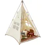Kids Play Tent Teepee Tent for Kids Foldable Toddler Tent with Mat and Bag