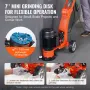 Betongulvlibemaskine 7 "Walk-Behind Polisher 2.0HP Justerbar