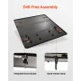 Tri-Fold Truck Bed Tonneau Cover, Compatible with 2009-2024 Ram 1500 (19-24 Classic/New Body), Fleetside 5.7' (67.4") Bed Withou