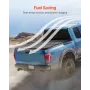 Tri-Fold Truck Bed Tonneau Cover, Compatible with 2009-2024 Ram 1500 (19-24 Classic/New Body), Fleetside 5.7' (67.4") Bed Withou
