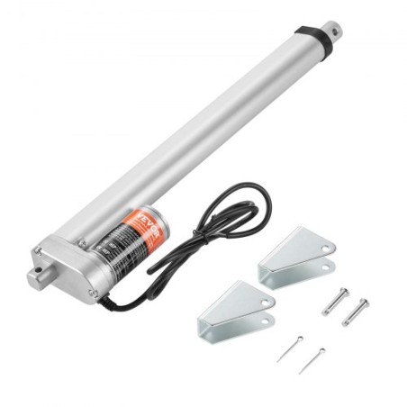 Linear Actuator 12V 12 Inch High Load 330lbs/1500N 0.19"/s IP54 Protection