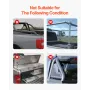 Tri-Fold Tonneau Cover Truck Bed Cover for 2015-2024 Ford F-150