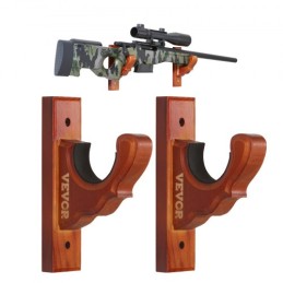 Gun Rack Wall Mount Horisontal Gun Rack og haglgeværkroge til en enkelt pistol