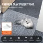 Carpet Protector for Pets, 15" x 4' PVC Scratch-Proof Cat Carpet Protector for Doorway, Anti-Slip Cat Scratch Protector Mat, Eas