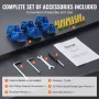 Betongulvgulle 10 "Walk-Behind Polisher 3.0 hk Justerbar maskine