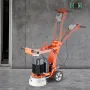 Concrete Floor Grinder 10"/25.4 cm Walk-Behind Polisher 3.0HP Adjustable Machine