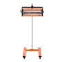 Infrared Curing Lamp, 1500W 1-60 min Timing, Auto Heating Car Curing Light with Bracket, 3.44 sq.ft Baking Area Spray Baking Boo
