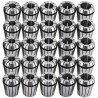 25 pcs Collet Set ER32 Collet Chuck 1/16 tommer-3/4 tommer Holder Spring Collet Set til CNC Engraving Machine & Maling