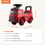Ride On Push Car for Toddlers, Ages 1-3, Ride Racer, Sit to Stand Toddler Ride On Toy, Classic Kids Ride On Car with Music Steer