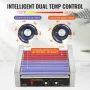 Electric 30 Hot Dog 11 Roller Grill Cooker Machine Backsplash Shelf 2.2KW