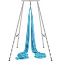 Aerial Yoga Frame & Yoga Hammock, 9.67 ft Height Professional Yoga Swing Stand Comes with 13.1 Yards Aerial Hammock, Max 551.15