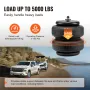 Air Bag Suspension Kit, Air Springs Suspension Bag Kit Compatible with 2001-2010 Chevrolet Silverado 2500/3500HD and GMC Sierra 
