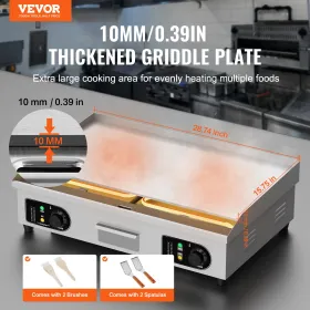 COMMERCIAL ELEKTRISK GRIDDLE 4400 W MODTOP FLAT TOP GRILL 122â „‰-572â„ ‰