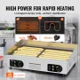 COMMERCIAL ELEKTRISK GRIDDLE 4000 W MOPTOP FLAT TOP GRILL 122â