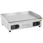 Commercial Electric Griddle, 4000W Countertop Flat Top Grill, 122℉-572 ℉ Adjustable Temp, 25.98 x 15.75 x 0.39in Stainless Steel
