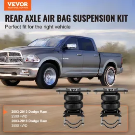 Air Bag Suspension Kit Passer til 03-2013 Dodge Ram 2500 03-2018 Dodge Ram 3500