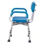 Swivel Shower Chair 360 Degree, Adjustable Shower Seat with Pivoting Arms & Padded Bath Seat for Inside Shower or Tub, Non-Slip 