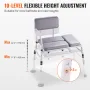 Tub Transfer Bench for Bathtub 500lbs, Shower Seats for Adults, Lightweight Shower Bench for Elderly and Disabled with Padded Se