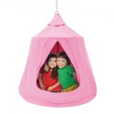 Hanging Tree Tent Ceiling Swing Hammock for Kids 46" H x 43.4" Dia. Pink