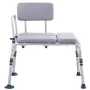 Tub Transfer Bench for Bathtub 500lbs, Shower Seats for Adults, Lightweight Shower Bench for Elderly and Disabled with Padded Se