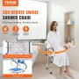 Brusestol 360â ° Swivel Bathtub Bruser sæde med drejelige arme