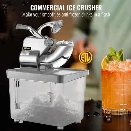 Snow Cone Machine Commercial 180 kg/t, Snowball Machine