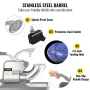 Snow Cone Machine Commercial 180kg/H, Snowball Machine Commercial 1450 r/Min, Snow Cone Machine With Insulation Ice Box, Snow Co