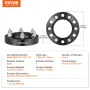 Wheel Spacers, 1.25" 6"x5" Wheel Adapters, 6 Lug Forged Spacer, 106.1 mm Bore Hubcentric M12 x1.5 Studs Spacers, Fit for 1979-20