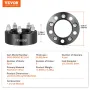 2 "5" X4.5 "Hjulafstandshjuladaptere 5 lug smedt afstand 4 stk.