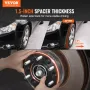 Wheel Spacers, 1.5" 6"x5" Wheel Adapters, 6 Lug Forged Spacer, 78.1 mm Bore Hubcentric M14 x1.5 Studs Spacers, Fit for 1995-2023