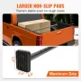 Justerbar lastbar pickup truck seng indehaver Ratcheting