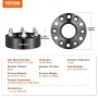 2 "6" X5.5 "Hjulafstandsstykker Hjuladaptere 6 lug smedt