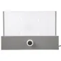 Pool Fountain Spillway 11.8x3.2x8.1 Inches, Fountain Spilway Blue Strip LED Light, Pool Waterfall Fountain Solid Acrylic, Pool W
